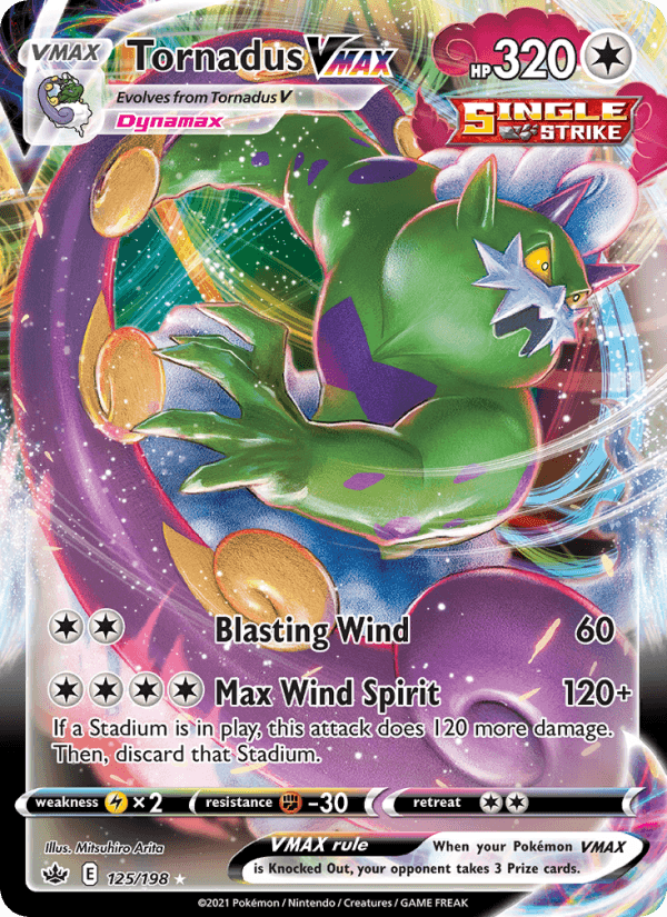 Tornadus VMAX from SILVER LANCE 2021