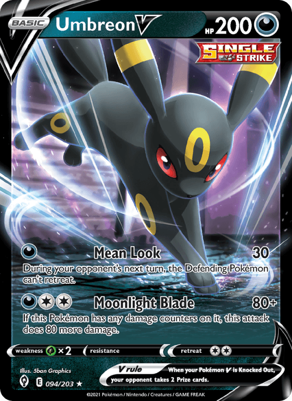 Umbreon V from CBB2 CS 2025