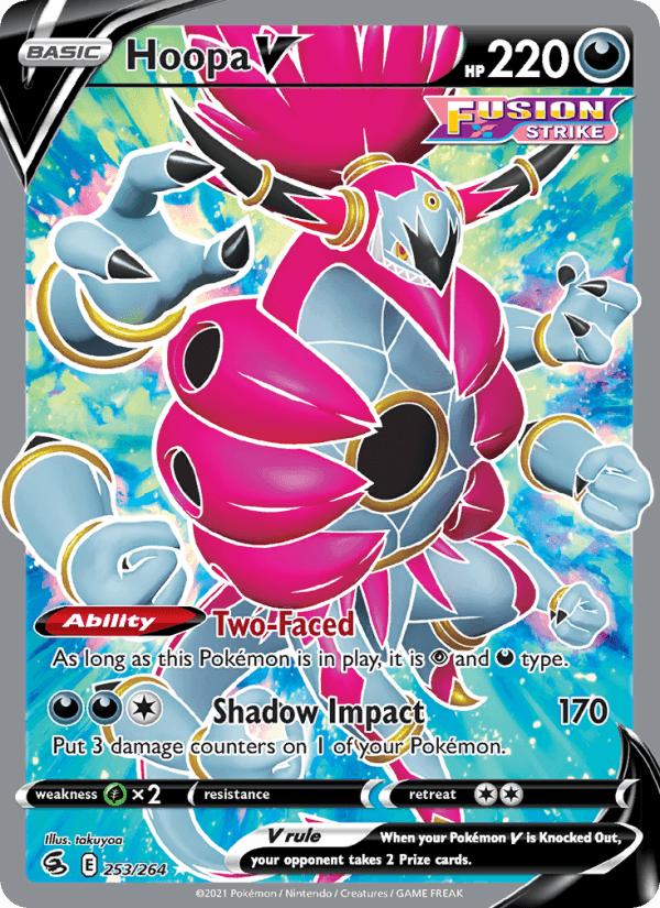Hoopa V from FUSION ARTS 2021