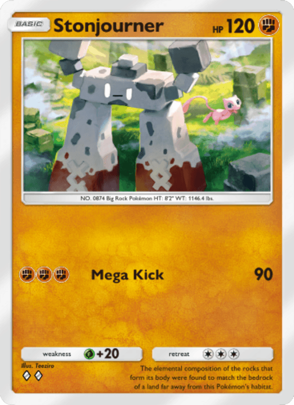 Stonjourner from SHINY STAR V 2020