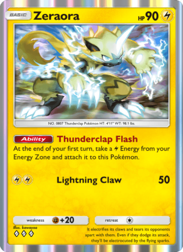 Zeraora from STELLAR CROWN 2024