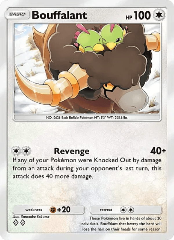 Bouffalant from POKEMON PLAY 2024