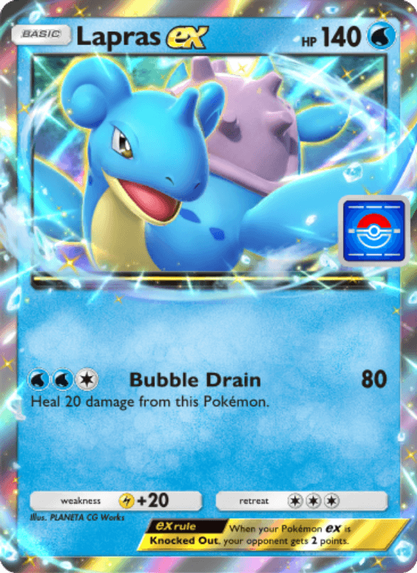 Lapras EX from PERFECT ORDER 2026 - Legacy graded card 00025866 by RKT Grading