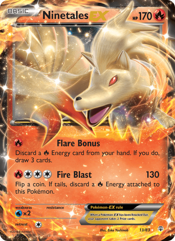 Ninetales EX from SCARLET & VIOLET-151 2023 - Legacy graded card 00025920 by RKT Grading