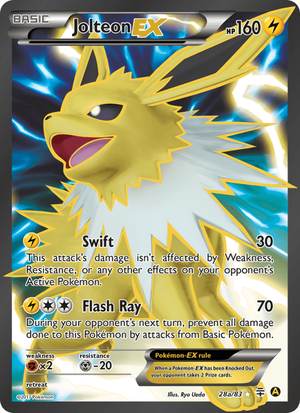 Jolteon EX from TERASTAL FESTIVAL 2024 - Legacy graded card 00025856 by RKT Grading