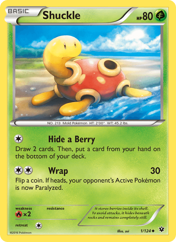 Shuckle from MEGA EVOLUTION 2025