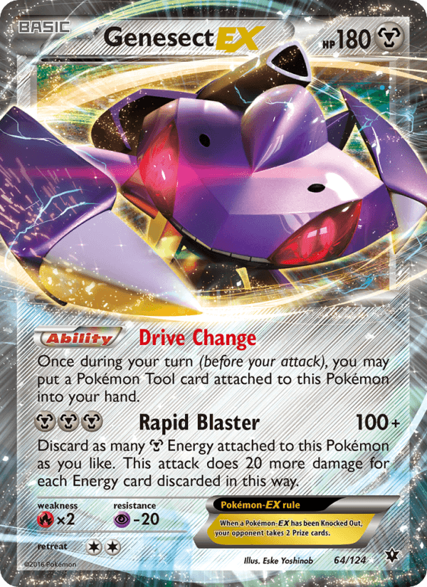 Genesect EX from BLACK BOLT 2025