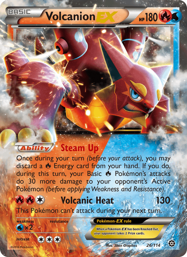 Volcanion EX from JOURNEY TOGETHER 2025