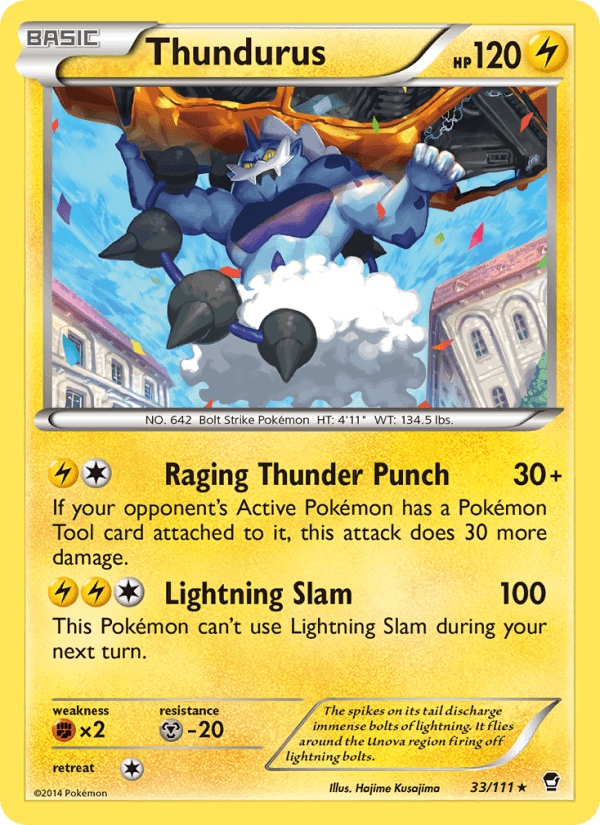 Thundurus from BLACK STAR PROMOS 2023
