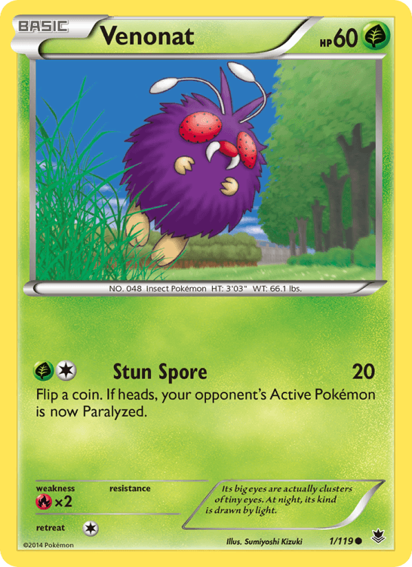 Venonat from JUNGLE 1999