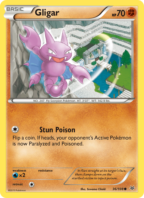 Gligar from PHANTASMAL FLAMES 2025