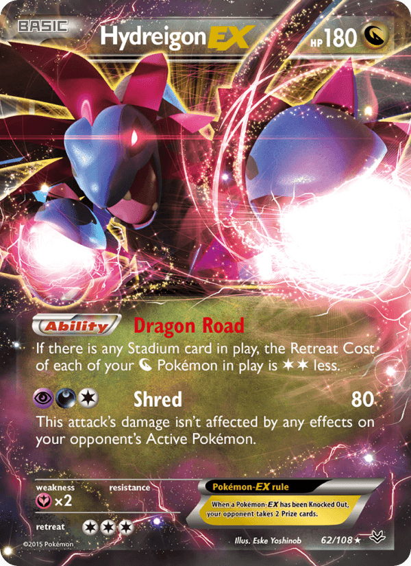 Hydreigon EX from ROARING SKIES 2015