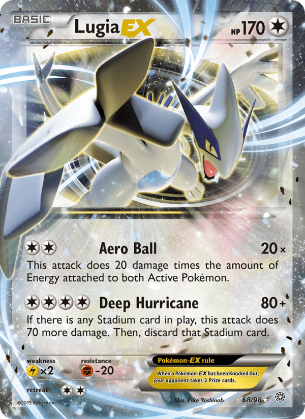 Lugia EX from PRISMATIC EVOLUTIONS 2025