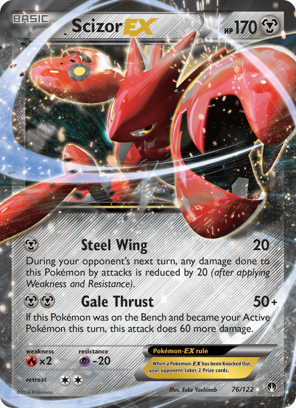 Scizor EX from CYBER JUDGE 2024