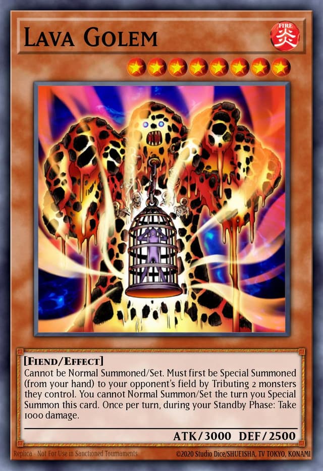 Lava Golem from RARITY COLLECTION Q. C. EDT. 2023