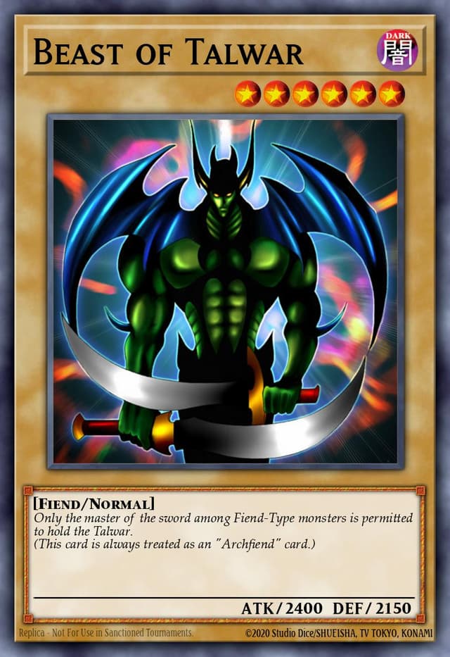 Beast of Talwar from PHAROAH'S SERVANT 2002