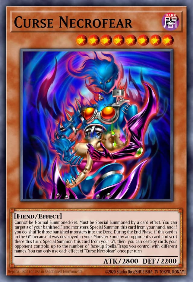 Curse Necrofear from LEGENDARY DUELISTS: S3 2022