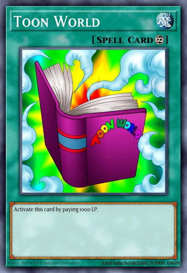 Toon World from MILLENIUM PACK 2016 - Legacy graded card 00005768 by RKT Grading