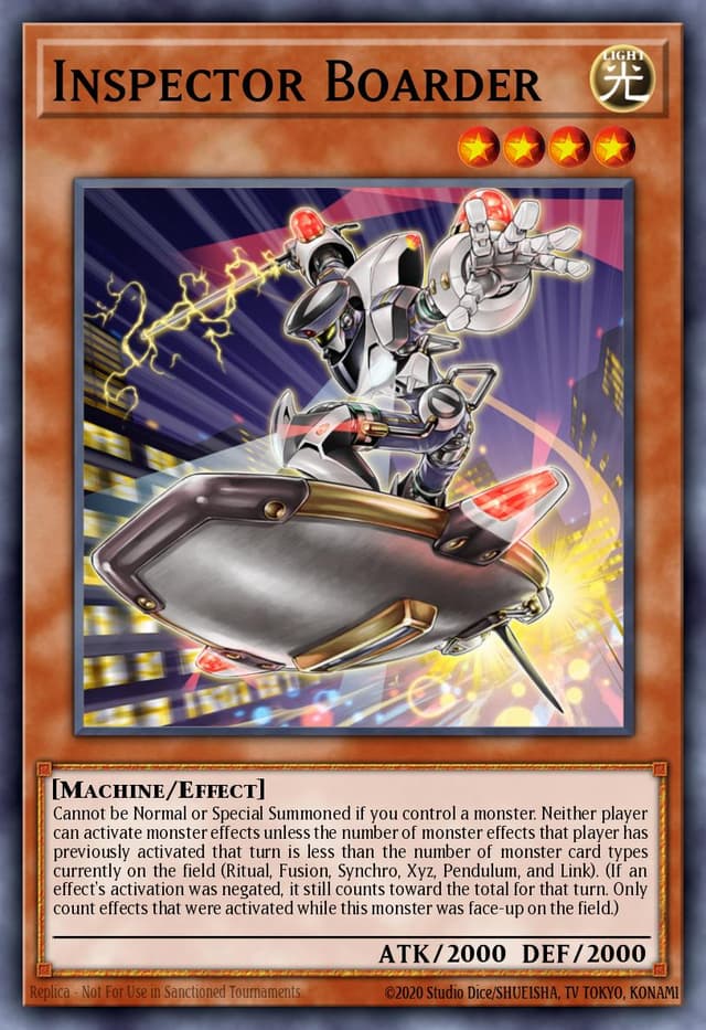 Inspector Boarder from RARITY COLLECTION Q. C. EDT. 2023