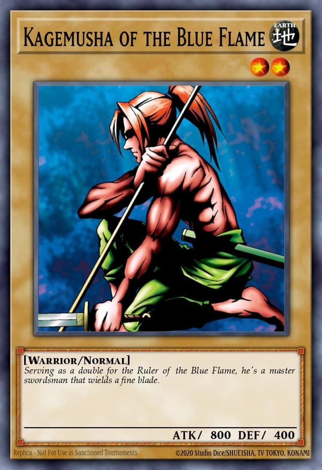 Kagemusha of the Blue Flame from LEGEND OF BLUE EYES REPRINT 2019