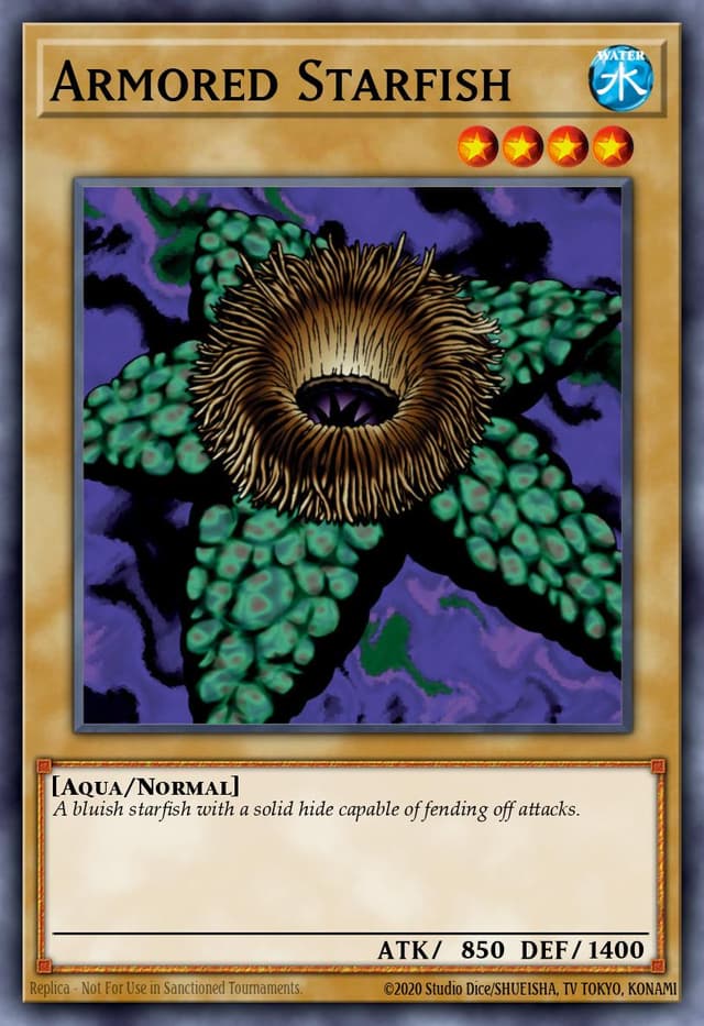 Armored Starfish from LEGEND OF BLUE EYES REPRINT 2019