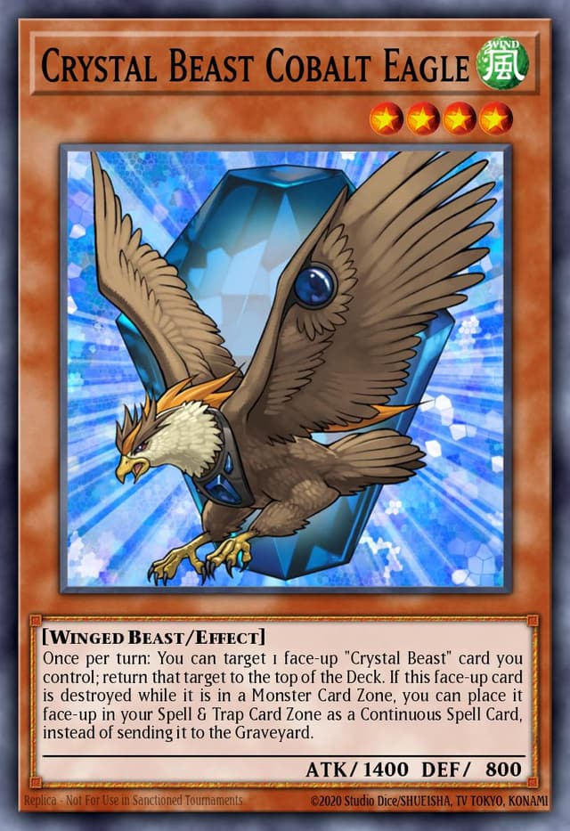 Crystal Beast Cobalt Eagle from B.O.L.: CRYSTAL REVENGE 2022