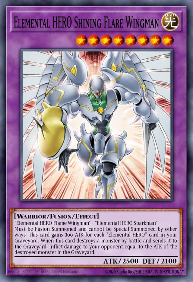 Elemental Hero Shining Flare Wingman from HIDDEN ARSENAL: CHAPTER 1 2022