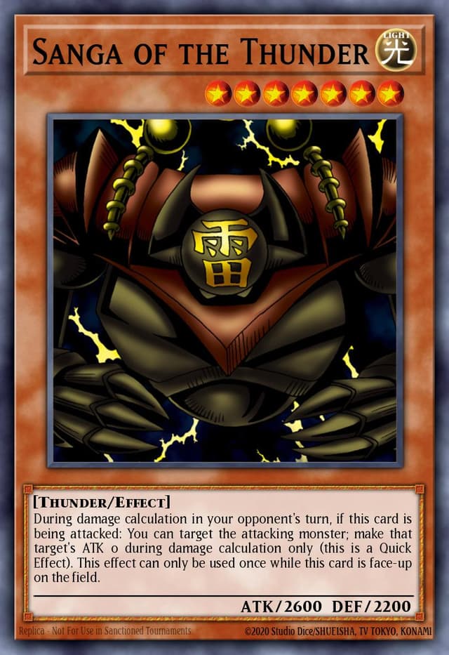 Sanga of the Thunder from SPEED DUEL GX MT PARADOX 2022