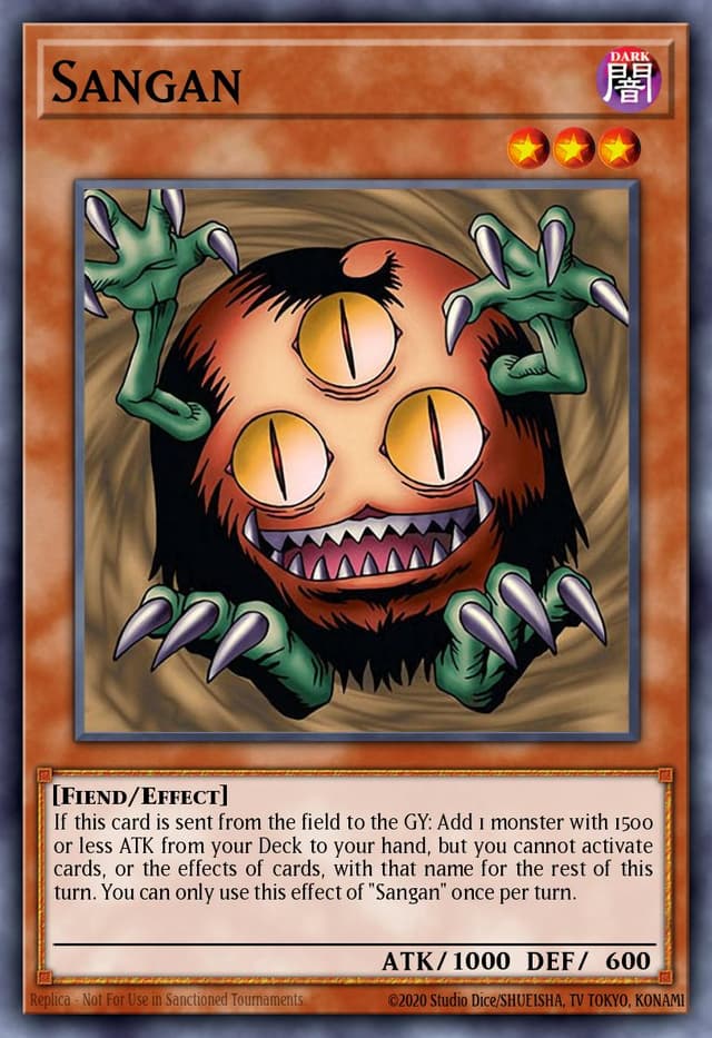 Sangan from LEGENDARY DUELISTS: S3 2022