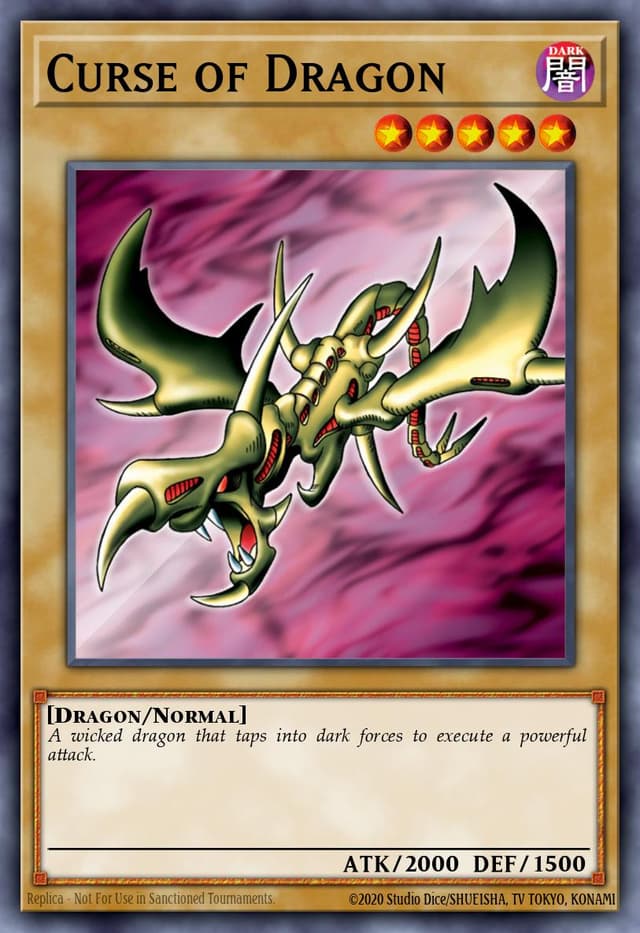 Curse of Dragon from YUGI'S LEGENDARY DECK 2015