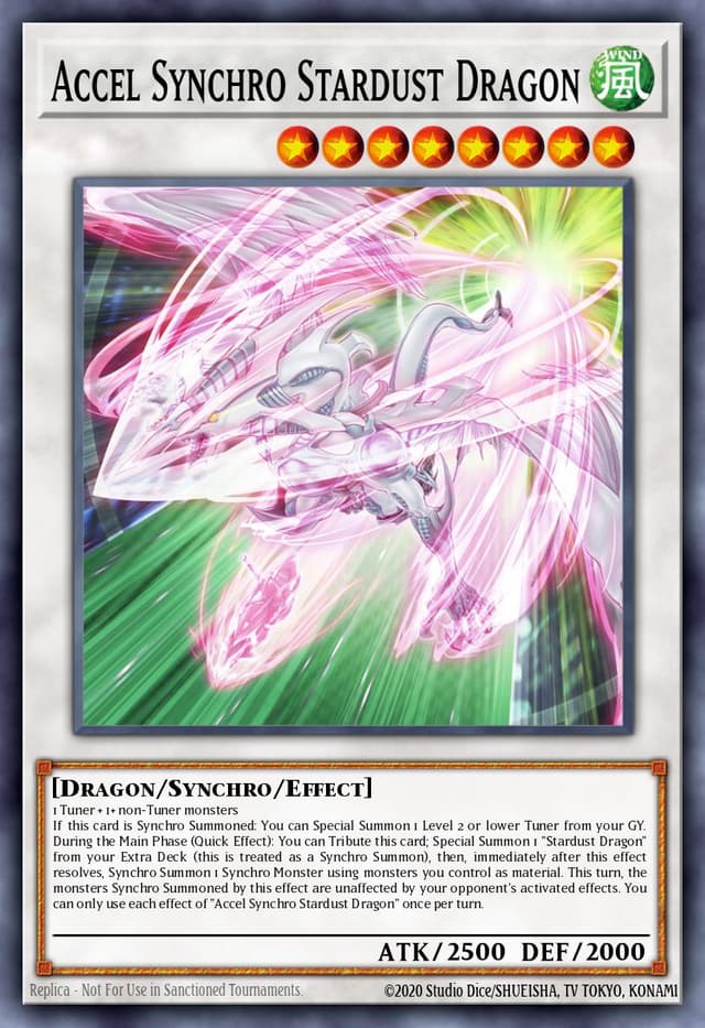Synchro Stardust Dragon from HISTORY ARCHIVE COLLECTION 2022
