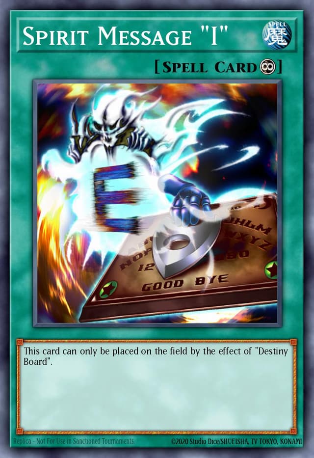Spirit Message "I" from LEGENDARY DUELISTS: S3 2022