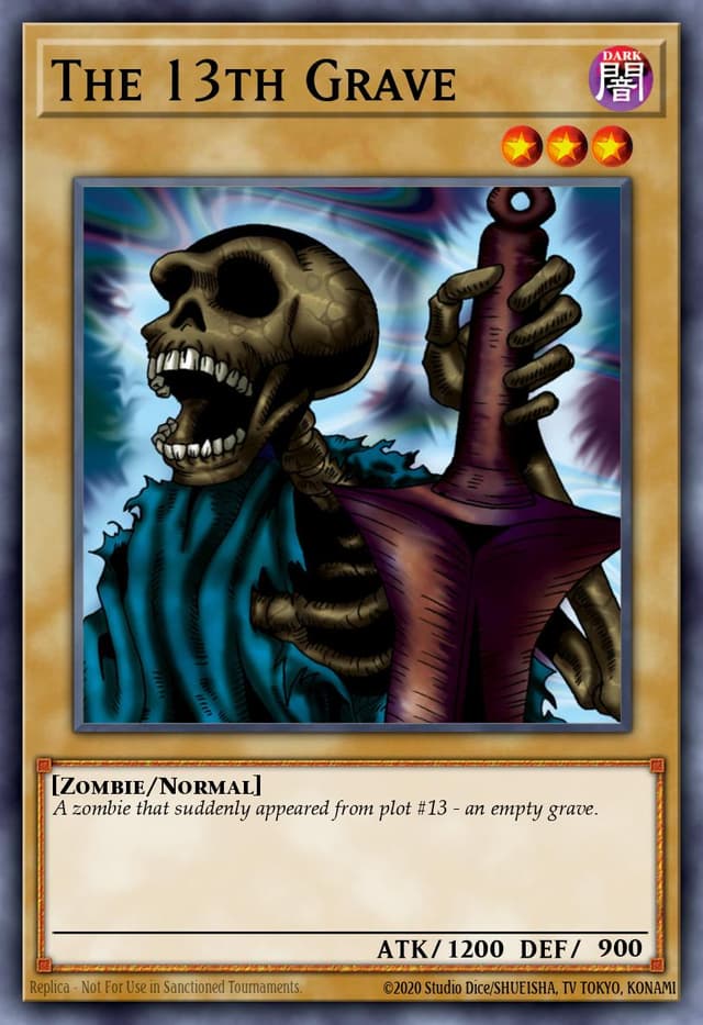 The 13Th Grave from LEGEND OF BLUE EYES REPRINT 2019