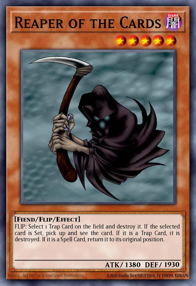 Reaper of the Cards from LEGEND OF BLUE EYES 2002
