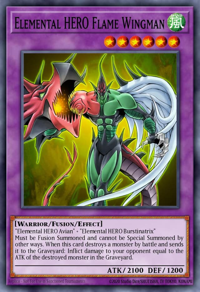 Elemental Hero Flame Wingman from HIDDEN ARSENAL: CHAPTER 1 2022