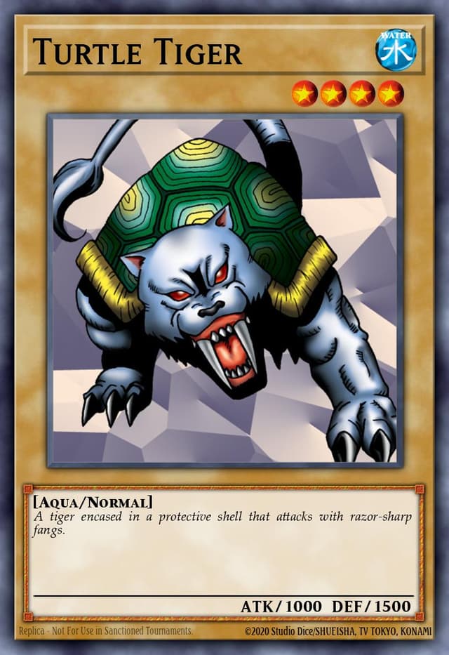 Turtle Tiger from LEGEND OF BLUE EYES REPRINT 2019