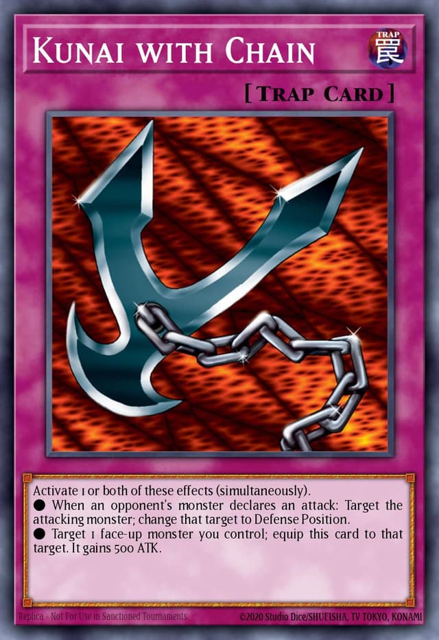 Kunai with Chain from MILLENIUM PACK 2016
