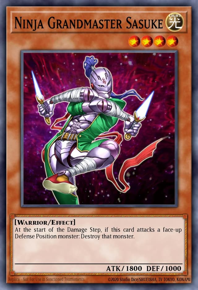 Ninja Grandmaster Sasuke from SOUL OF THE DUELIST 2004