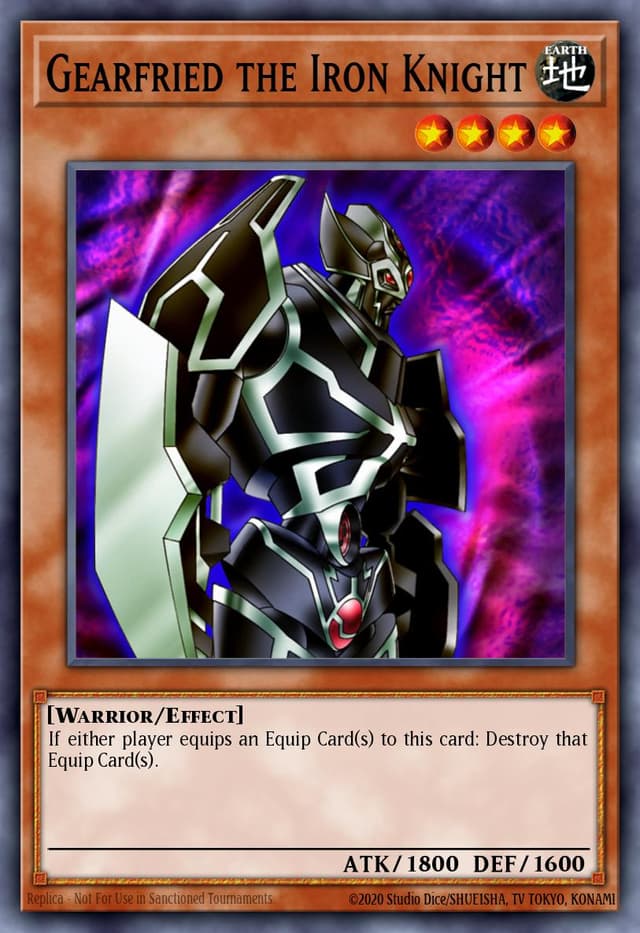 Gearfried the Iron Knight from PHARAOH'S SERVANT 25TH ANNIV. 2023