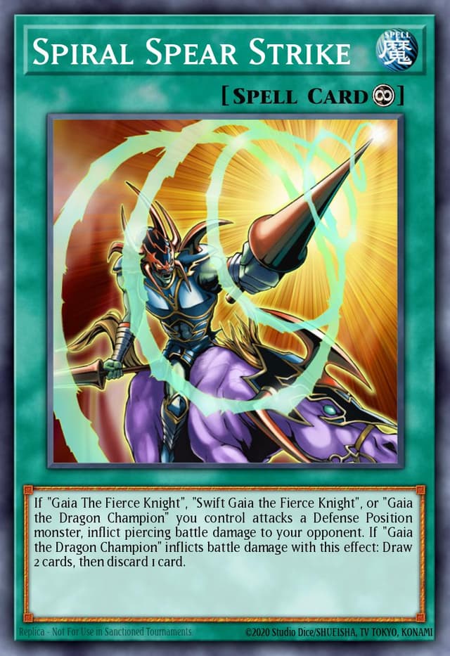 Spiral Spear Strike from MILLENIUM PACK 2016