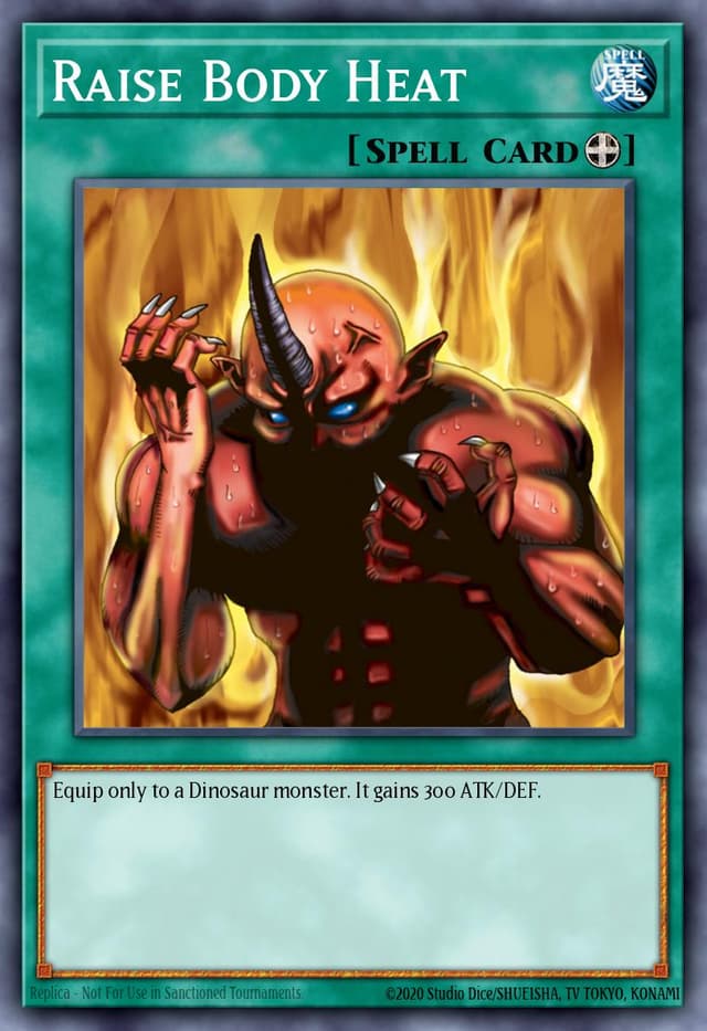 Raise Body Heat from LEGEND OF BLUE EYES REPRINT 2019