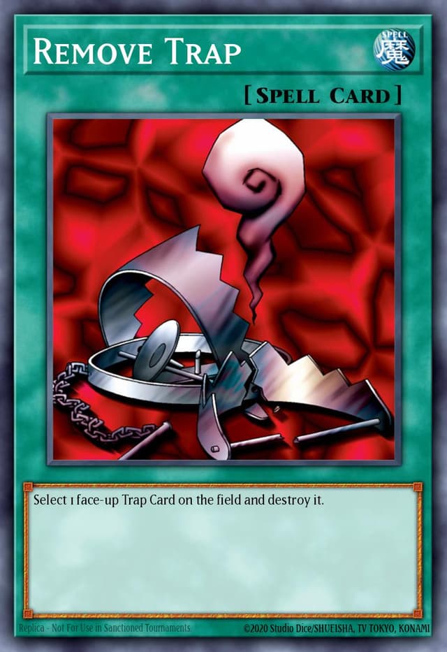 Remove Trap from LEGEND OF BLUE EYES REPRINT 2019