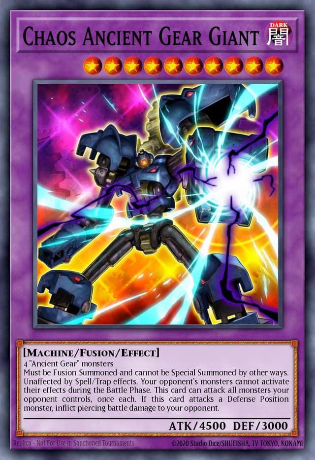 Chaos Ancient Gear Giant from 25TH ANNIV. TIN: D. MIRRORS 2024