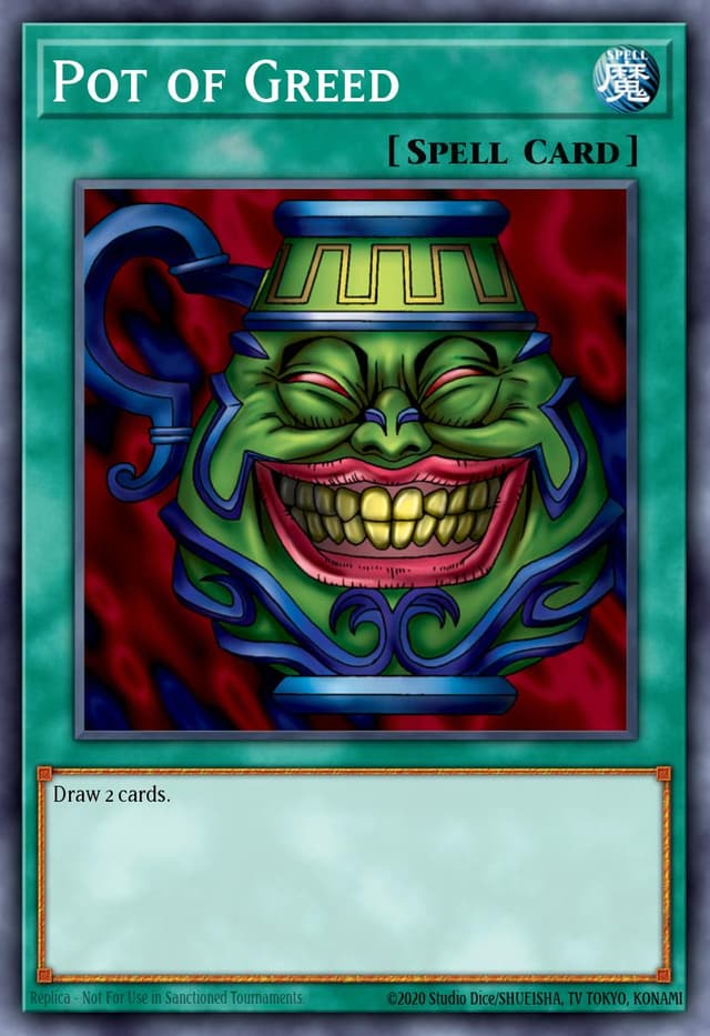 Pot of Greed from DARK BEGINNING 1 2004