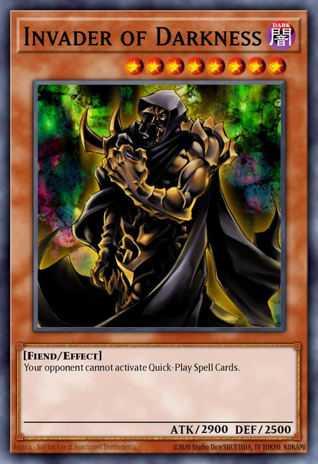 Invader of Darkness from INV. OF CHAOS 25TH ANNIV. 2023