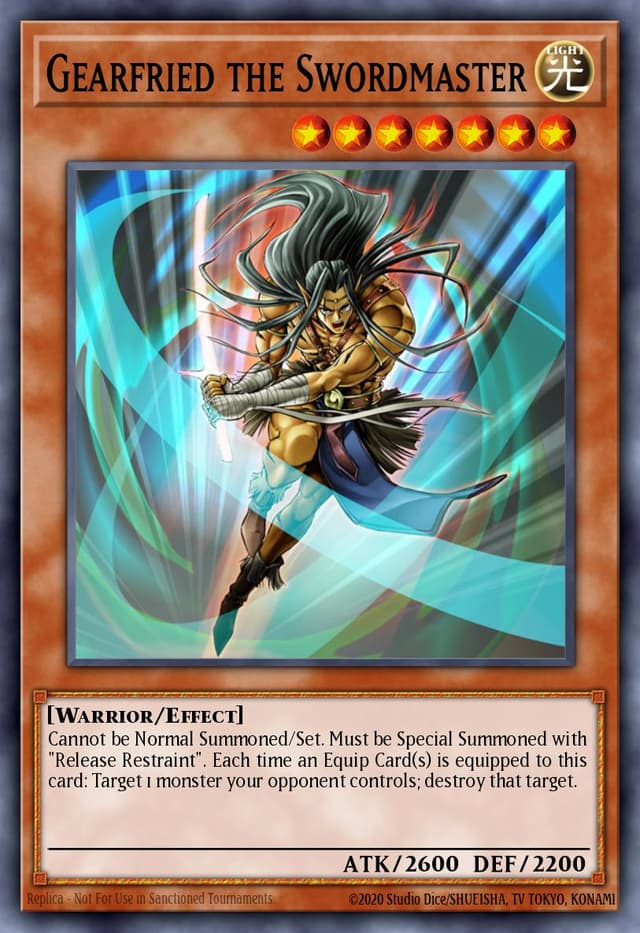 Gearfried the Swordmaster from FLAMING ETERNITY 2005