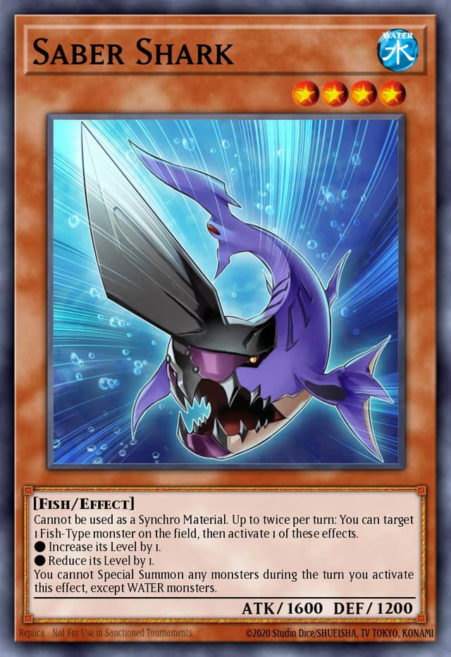 Saber Shark from DUELIST SAGA 2017