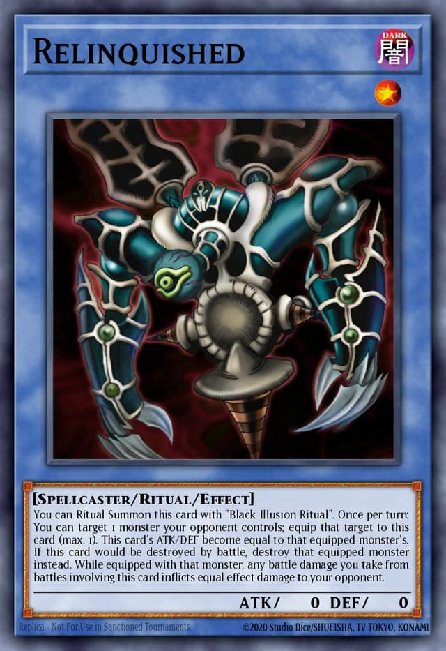 Relinquished from STARTER DECK: PEGASUS 2003