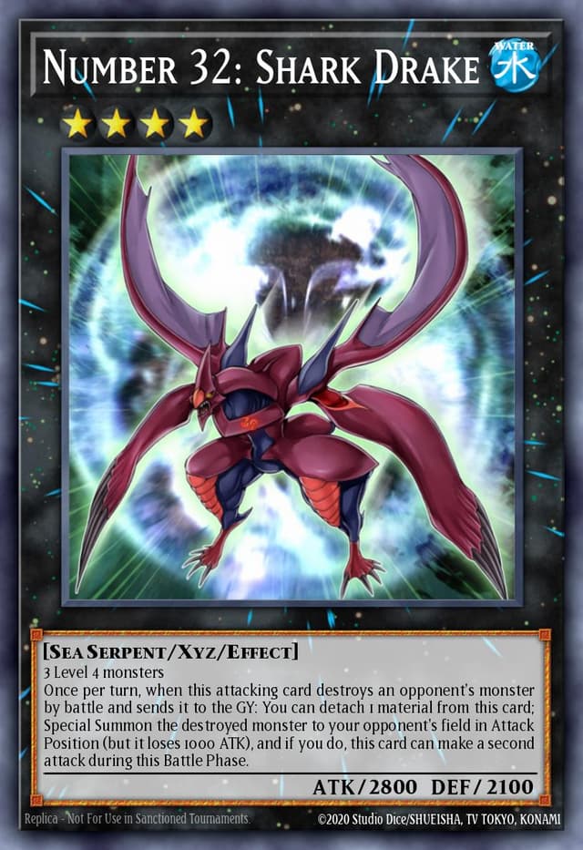 Number 32: Shark Drake from 25TH ANNIV. TIN: D. MIRRORS 2024