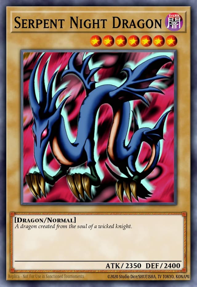 Serpent Night Dragon from SPELL RULER 2002